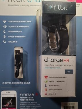 fitbit Charge HR Small Wristband - Black